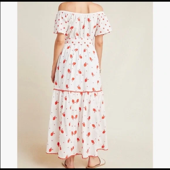 NWT Anthropologie Maeve Embroidered Floral  Esme Dress Size XSP - Picture 5 of 15